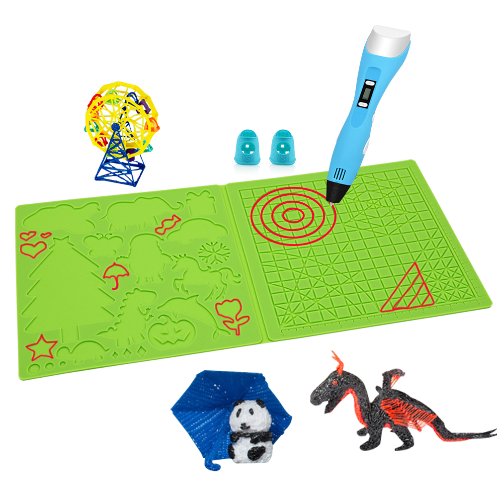 3D Printing Template - 3D Printing Pen Silicone Pad with