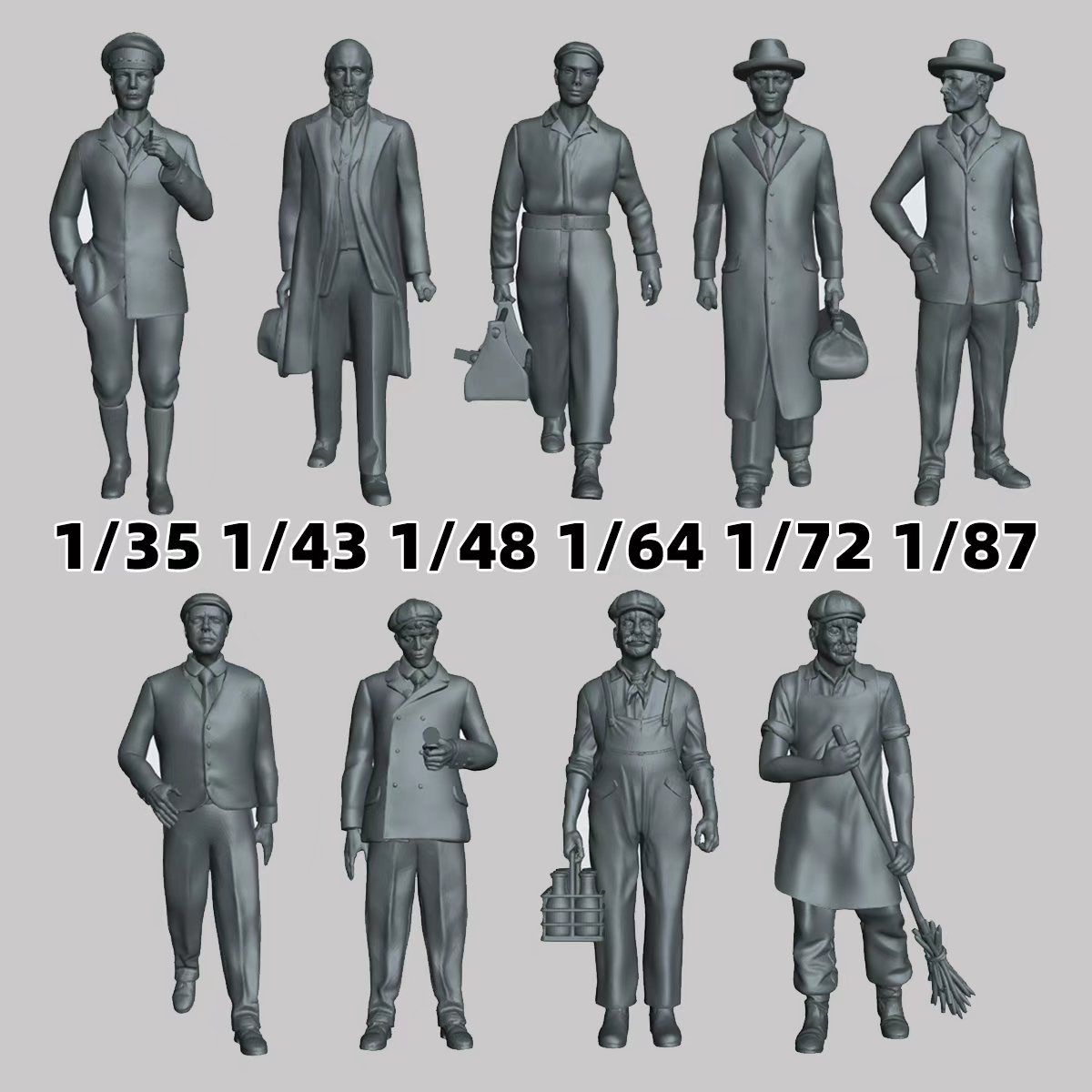 Town Resident Civilians Man Re - 3D Printing Construction review and price