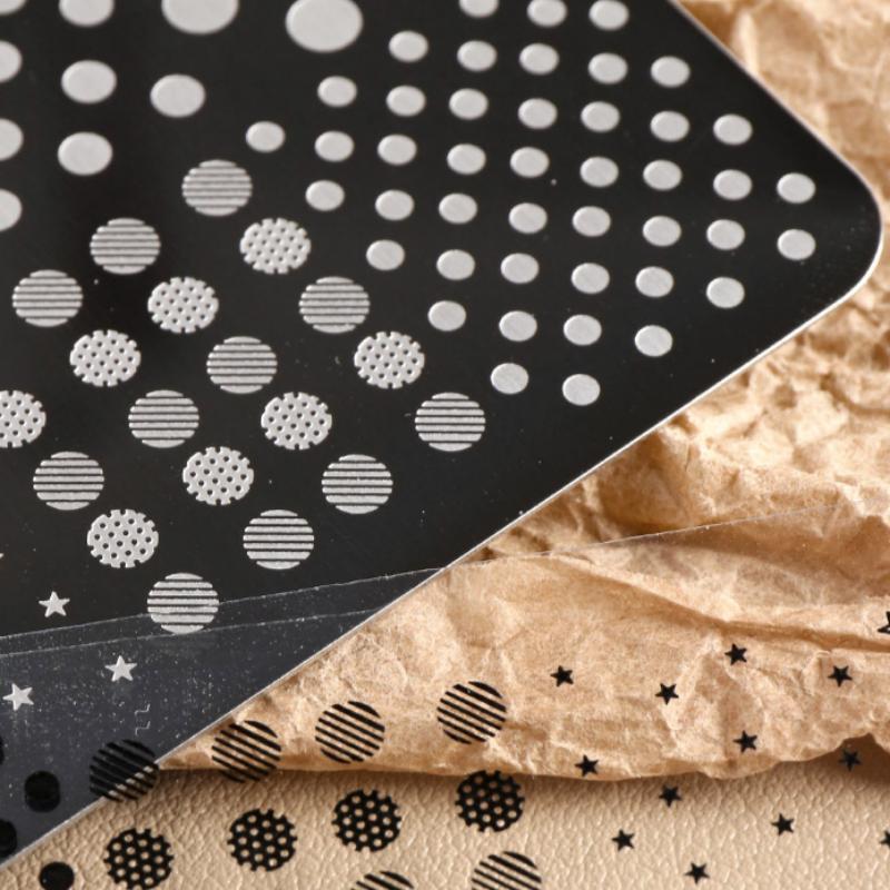 /Vly/Cute Dotting & Strip Line - 3D Printing Template review and price