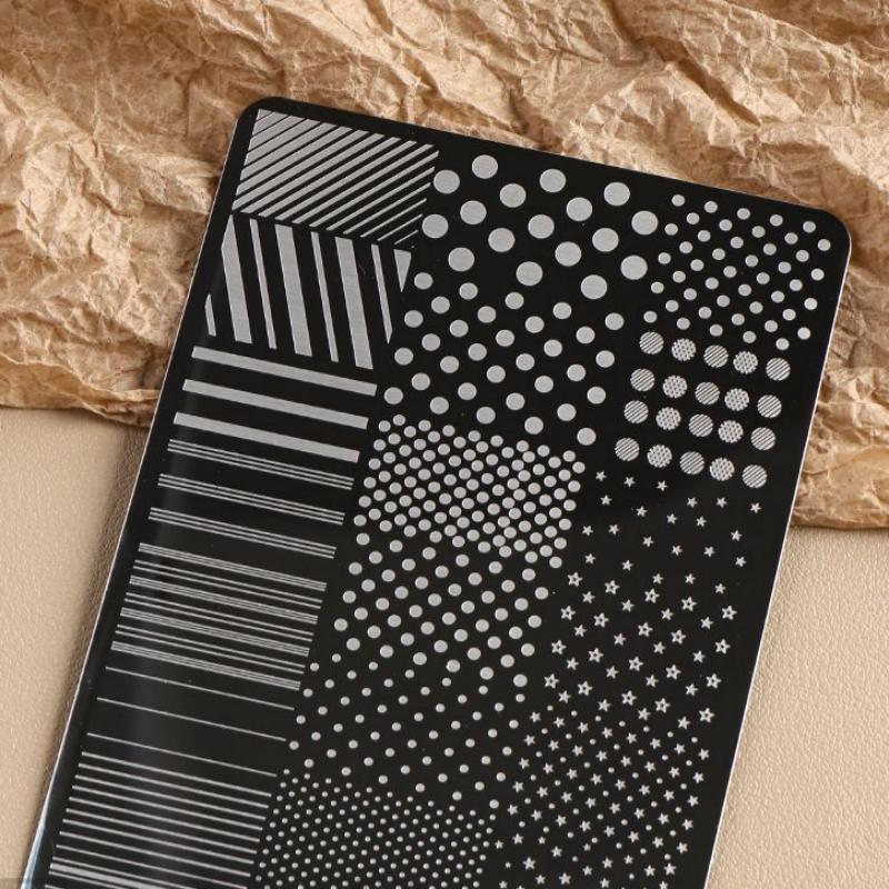 /Vly/Cute Dotting & Strip Line - 3D Printing Template review and price