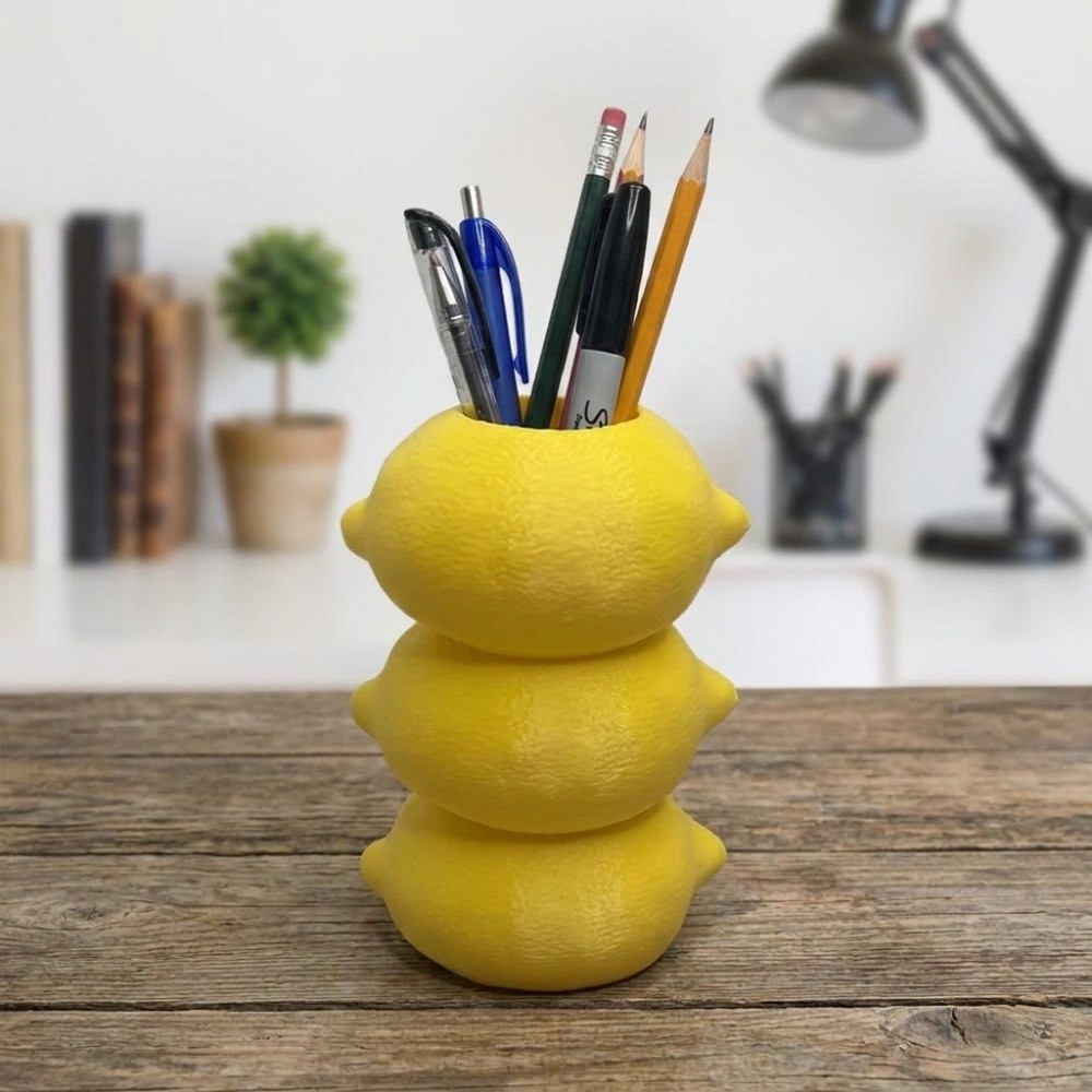 Fashion 3D Printing Lemon Vase - 3D Printing Vase review and price