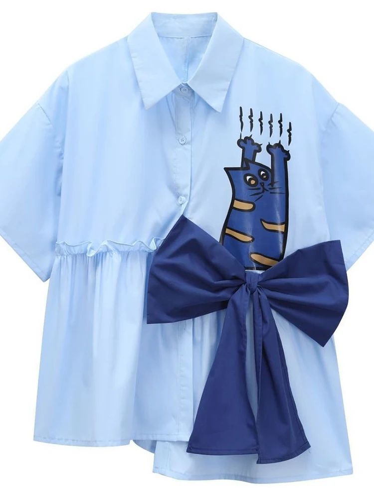 Zoki 3D Bow Cute Shirt Women L - 3D Printing Drawing review and price