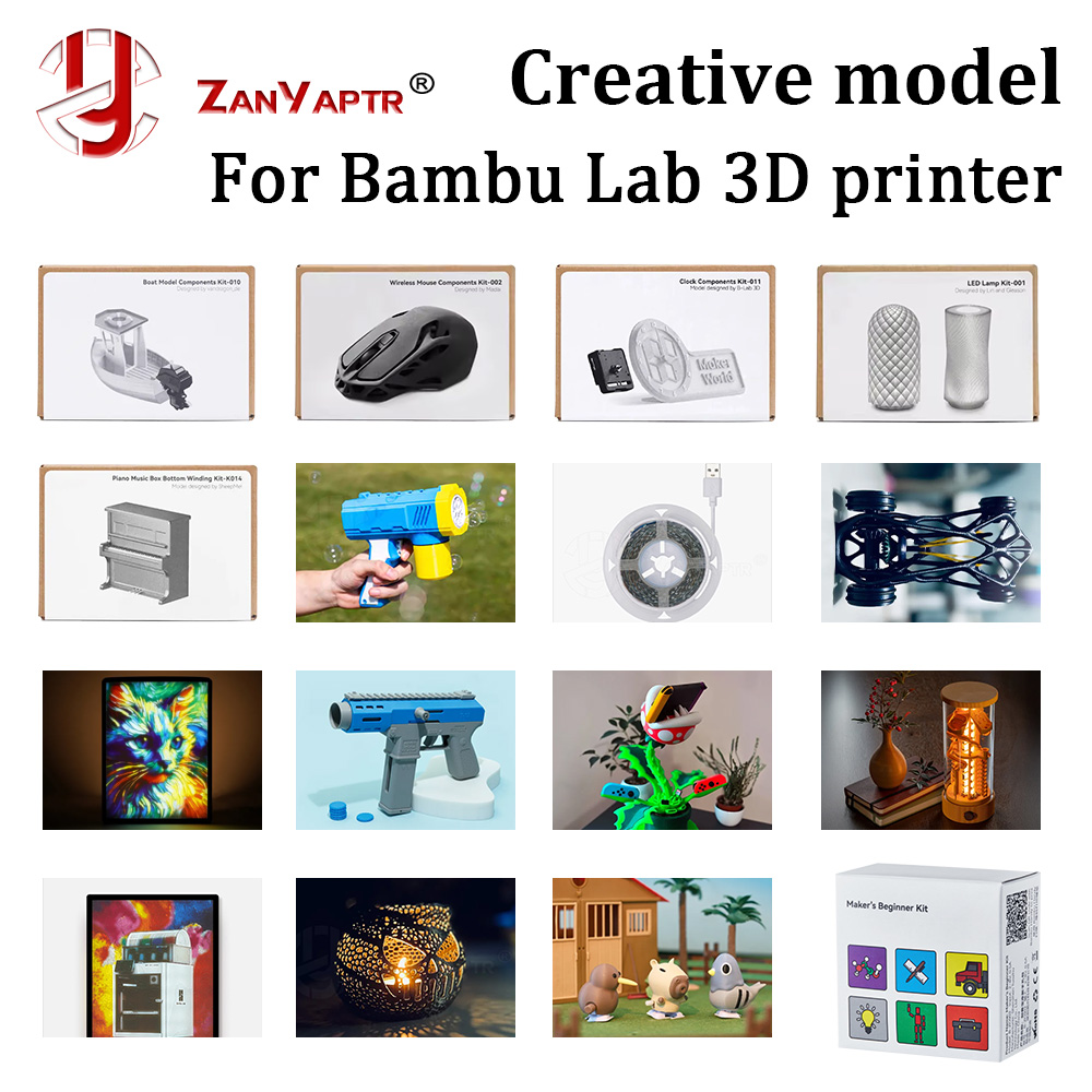 For Bambu Lab DIY Creative Mod - 3D Printing Process review and price