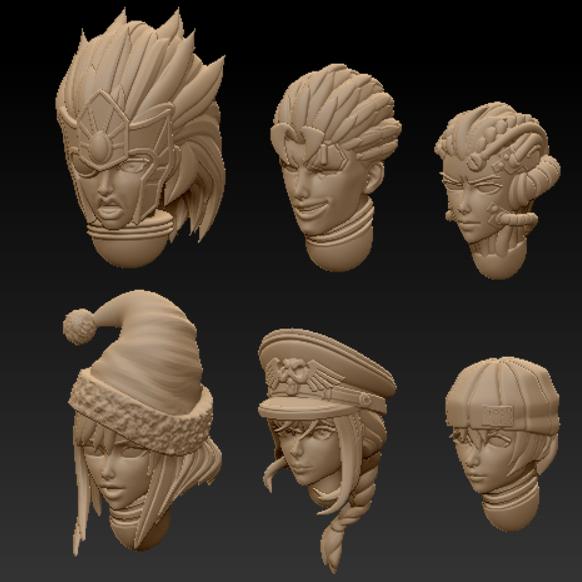   Head Sculpt Upgrade Parts 3D - 3D Printing Construction review and price