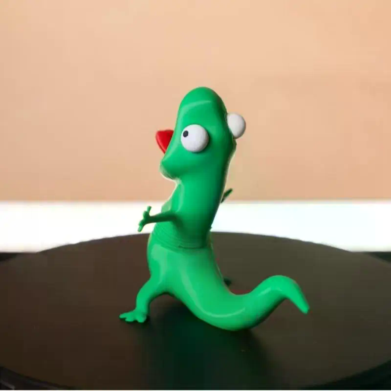 3D Printed Green Lizard Orname - 3D Printing Lizard review and price