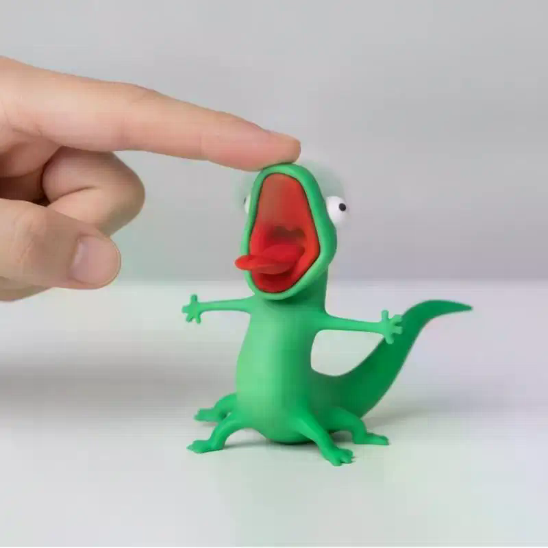 3D Printed Green Lizard Orname - 3D Printing Lizard review and price
