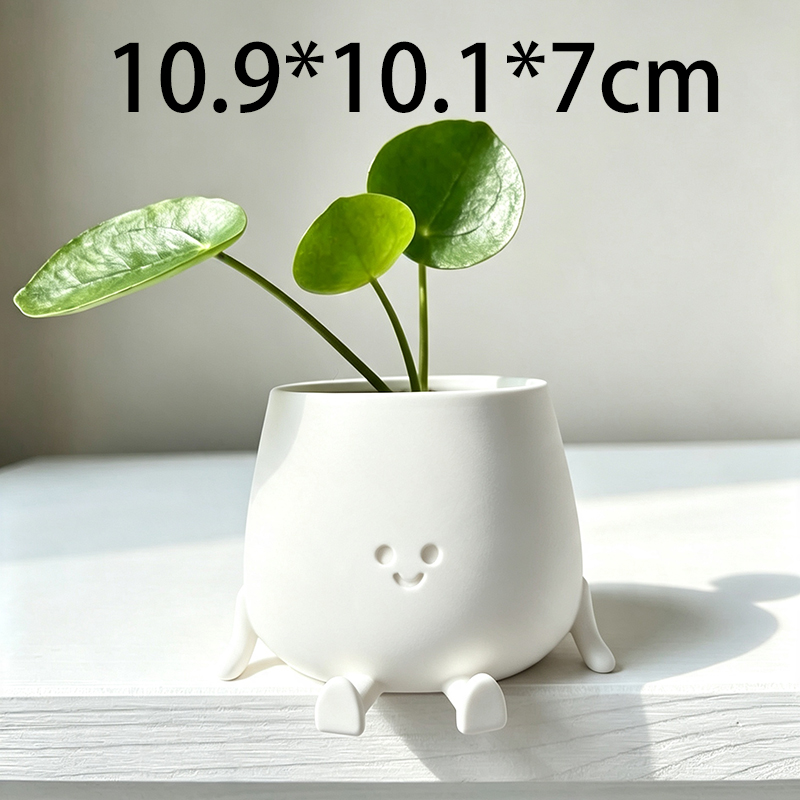 3D Printed Cute Smiley Face Pl - 3D Printing Vase review and price