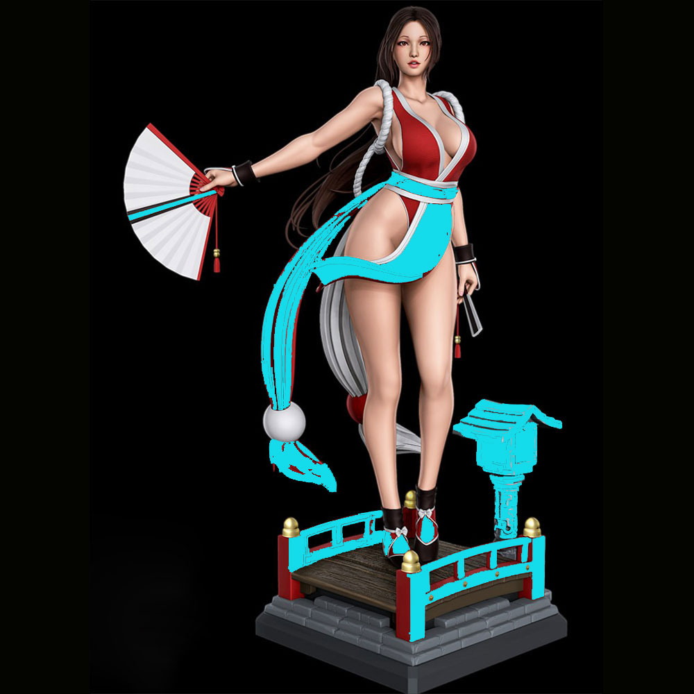 1/24 Sexy Long-Haired Girl Min - 3D Printing Construction review and price