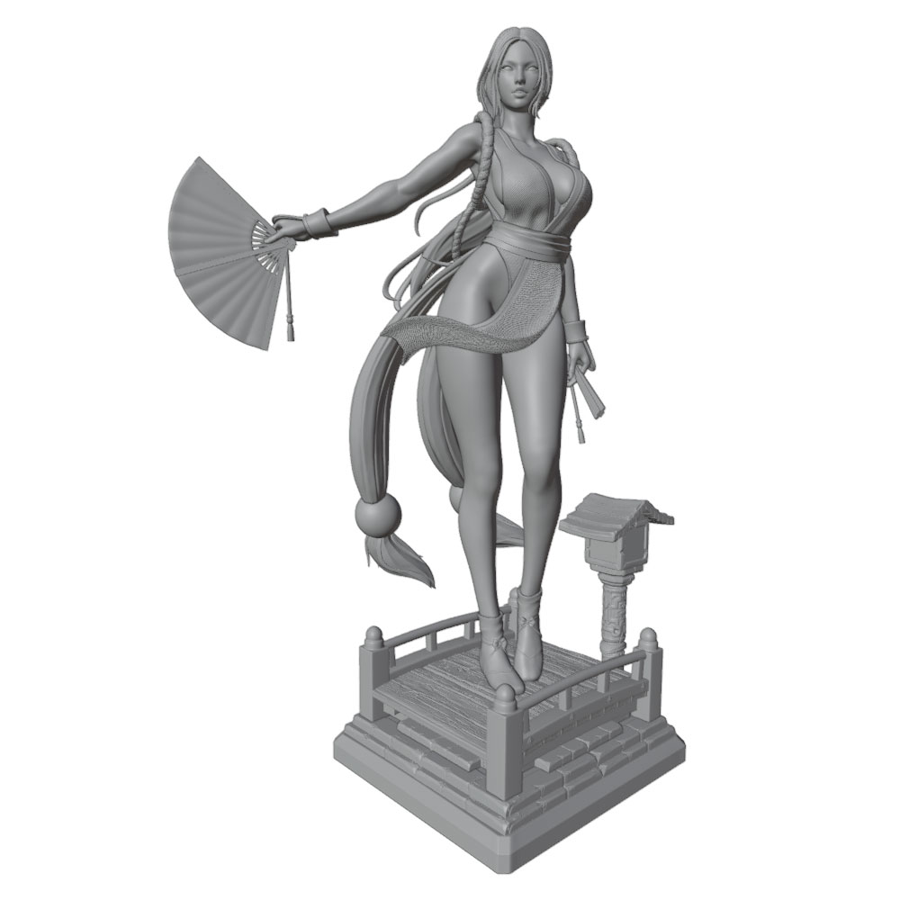 1/24 Sexy Long-Haired Girl Min - 3D Printing Construction review and price
