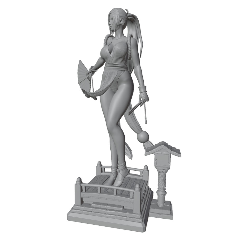 1/24 Sexy Long-Haired Girl Min - 3D Printing Construction review and price