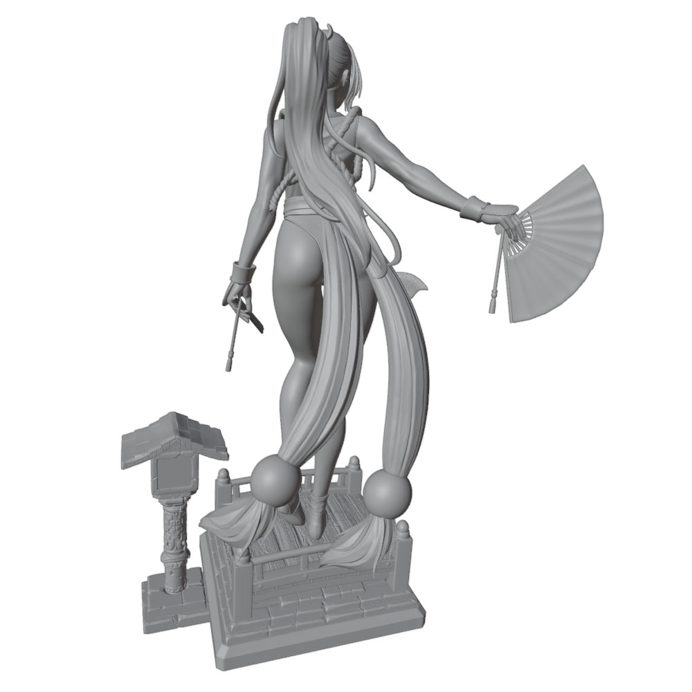1/24 Sexy Long-Haired Girl Min - 3D Printing Construction review and price