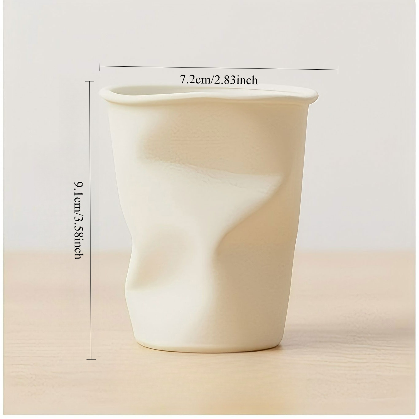 Crinkled Twist Cup Pen Holder  - 3D Printing Vase review and price