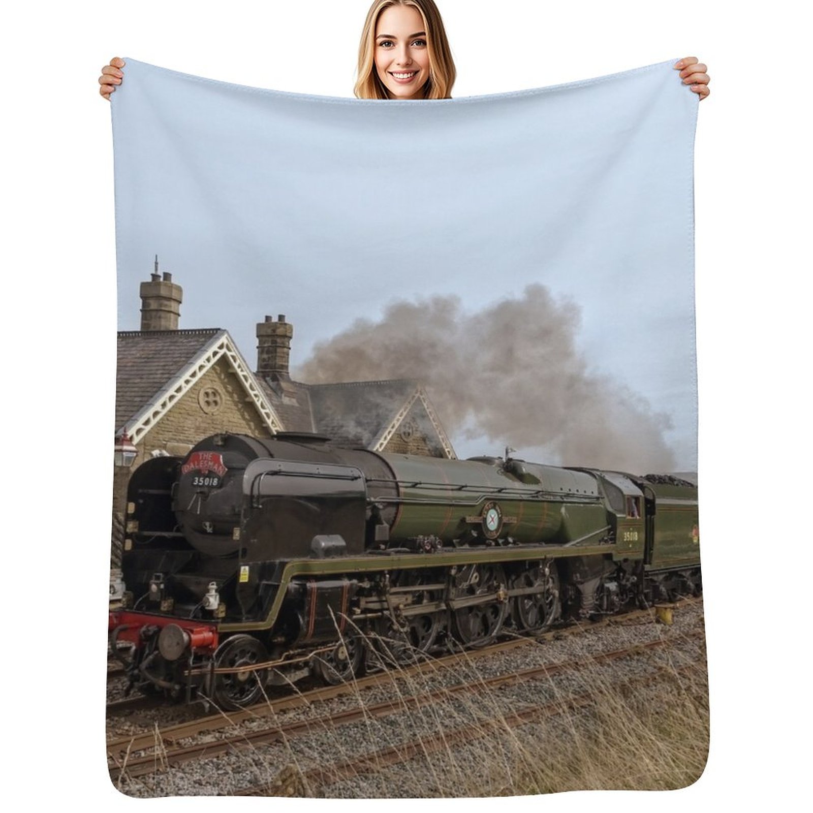 Steam train over Yorkshire moo - 3D Printing Yorkshire review and price