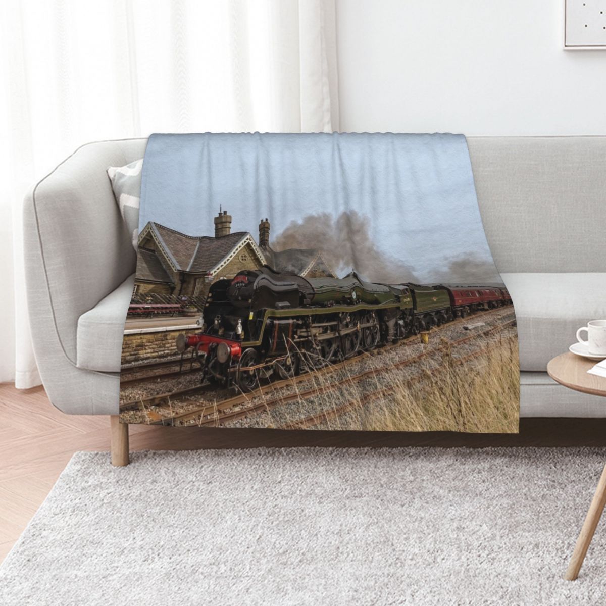 Steam train over Yorkshire moo - 3D Printing Yorkshire review and price