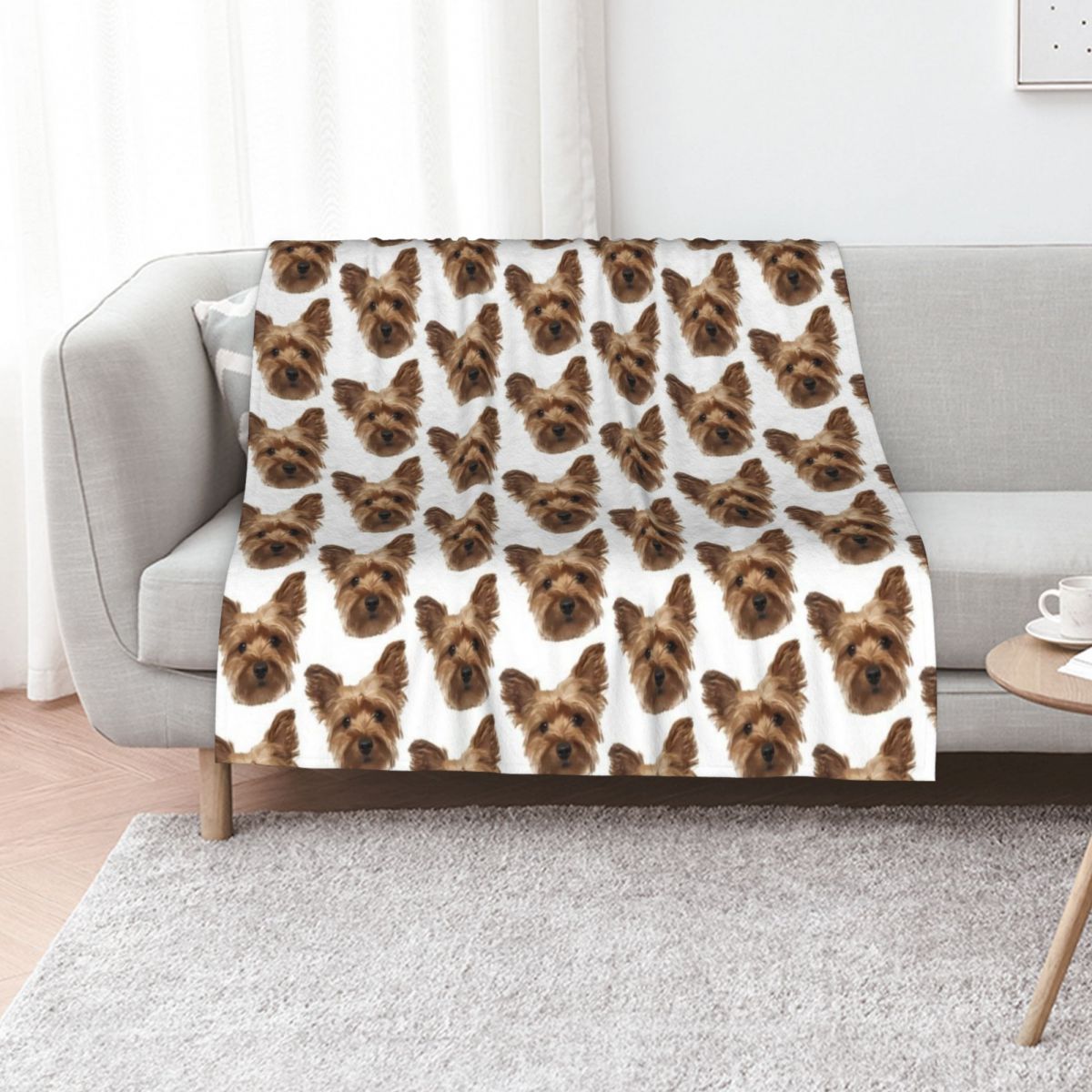 Yorkshire Terrier Throw Blanke - 3D Printing Yorkshire review and price