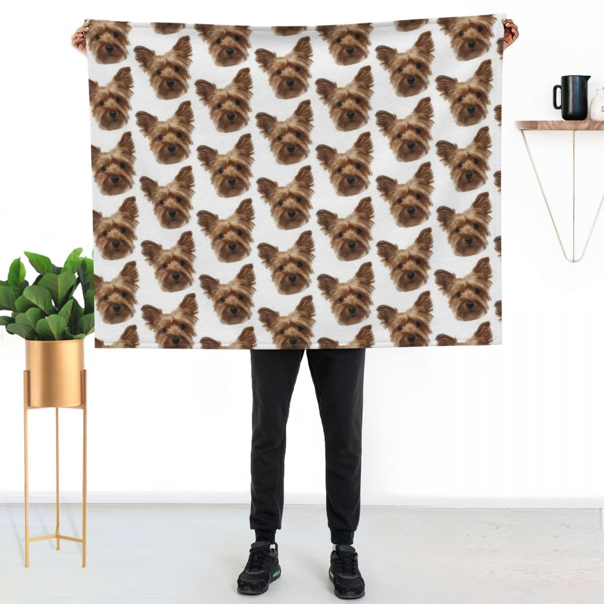 Yorkshire Terrier Throw Blanke - 3D Printing Yorkshire review and price