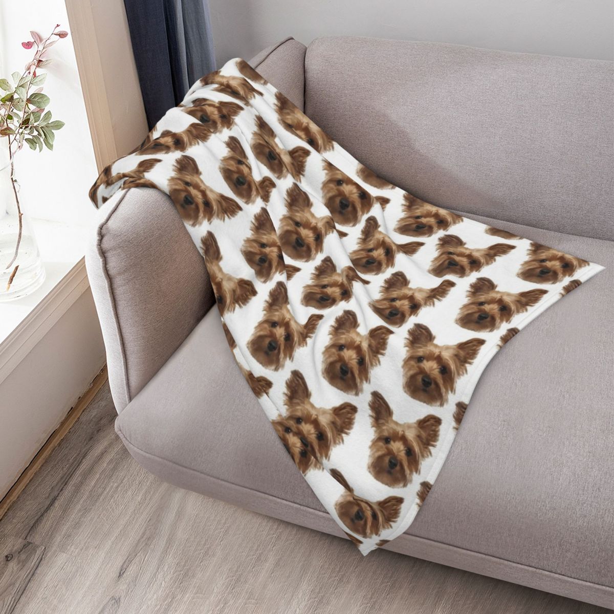 Yorkshire Terrier Throw Blanke - 3D Printing Yorkshire review and price