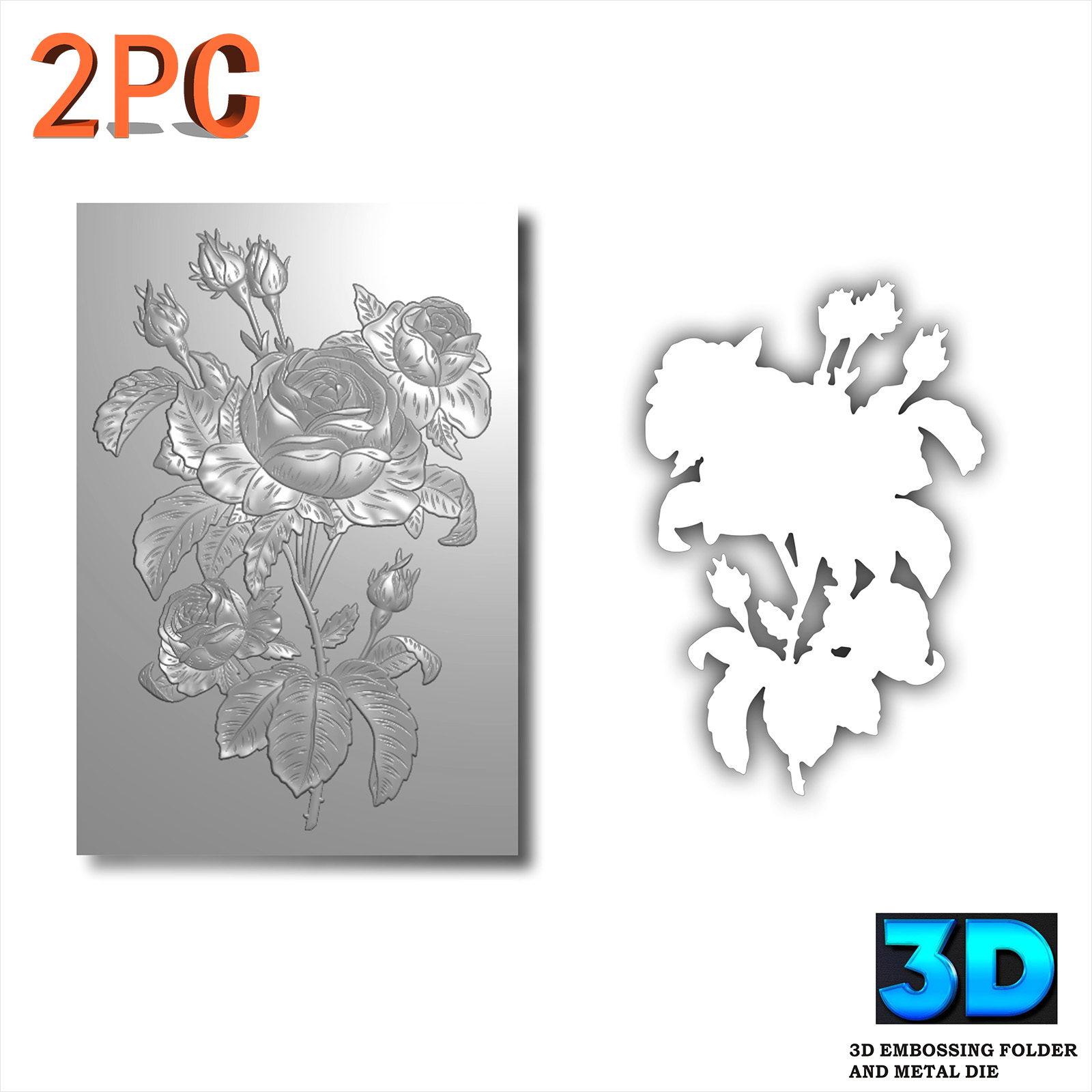 Rose Art Background Flower Des - 3D Printing Drawing review and price