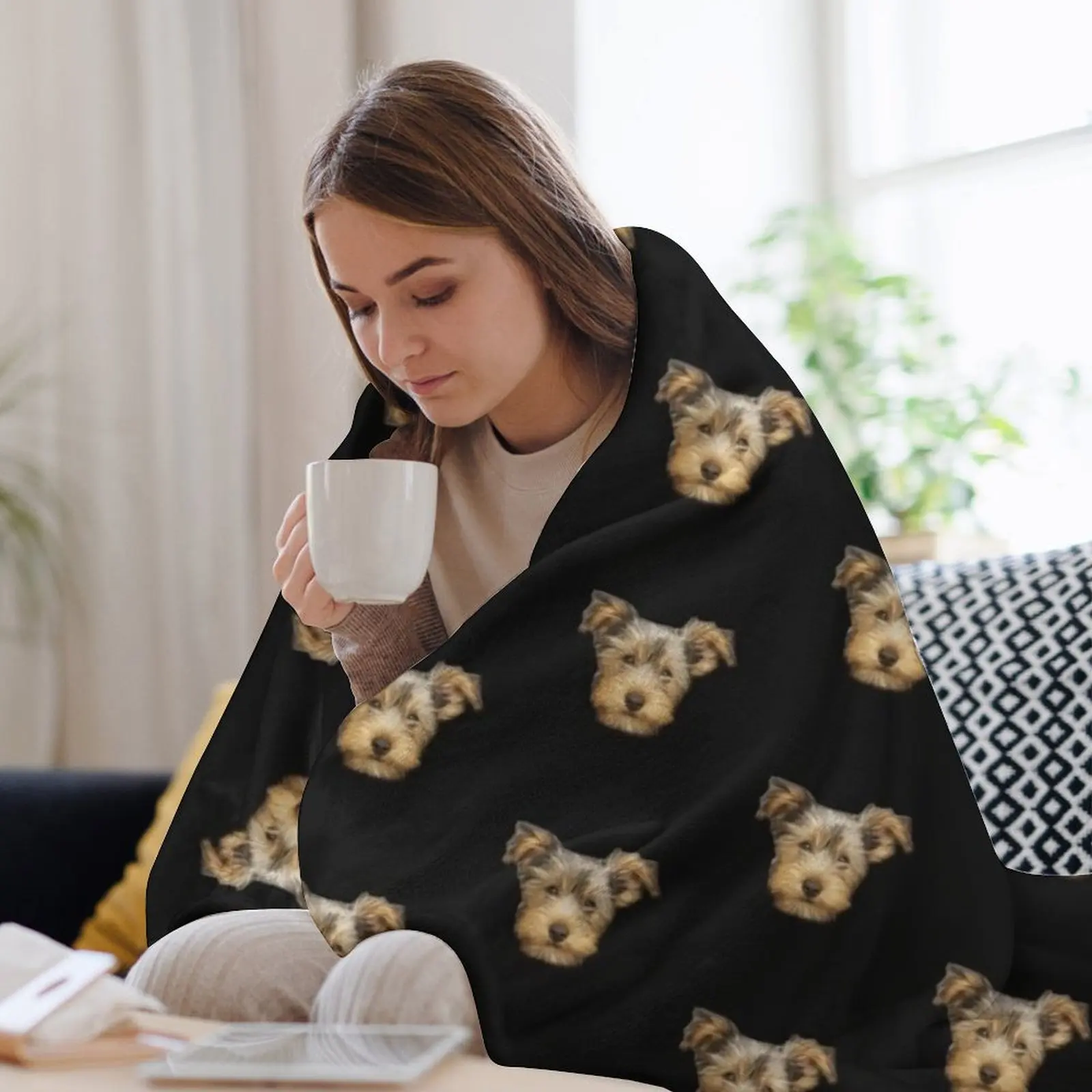 yorkshire terrier Throw Blanke - 3D Printing Yorkshire review and price