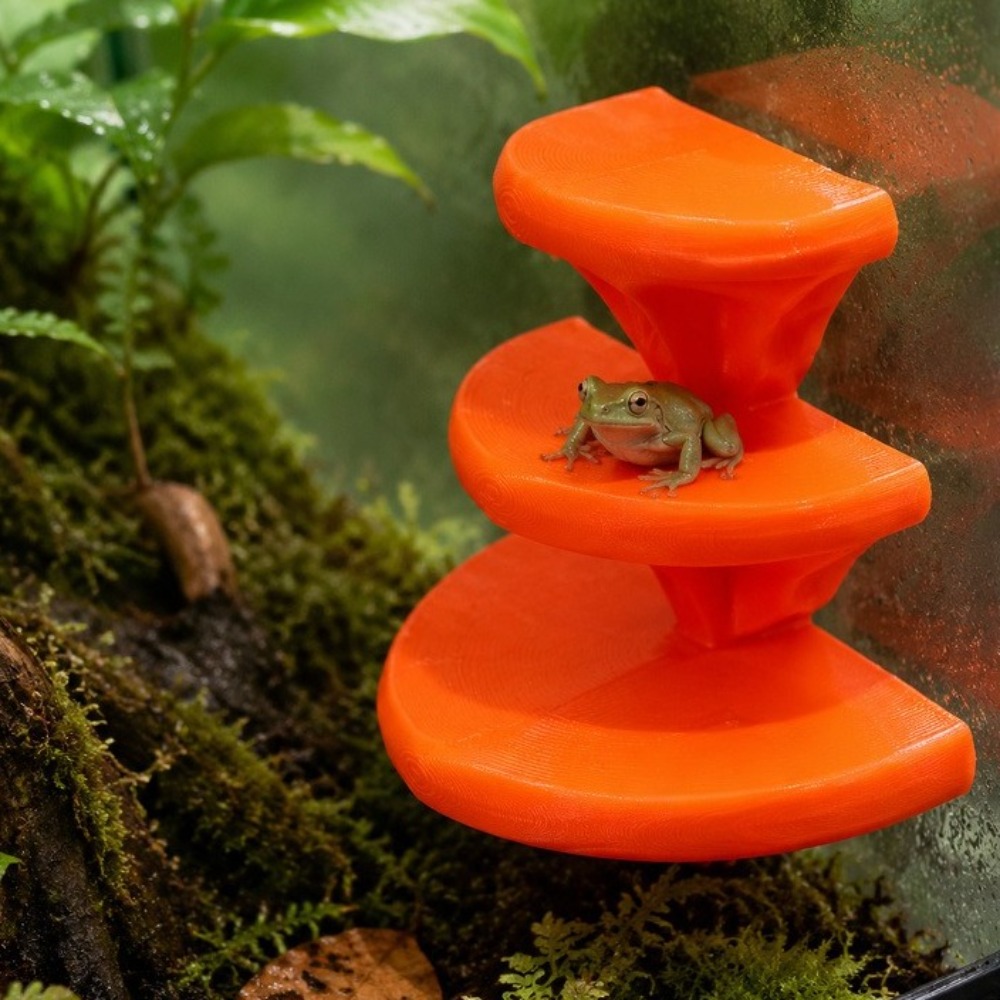 3D Printed Mushroom Shaped Pet - 3D Printing Lizard review and price