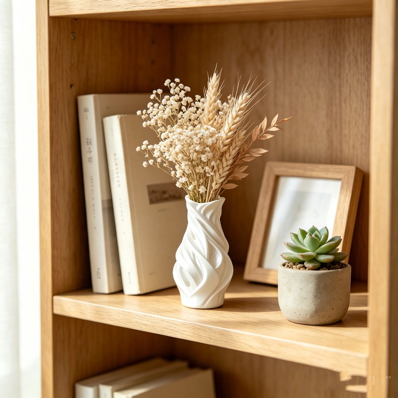 3D Printed Twisted Wave Vase O - 3D Printing Vase review and price