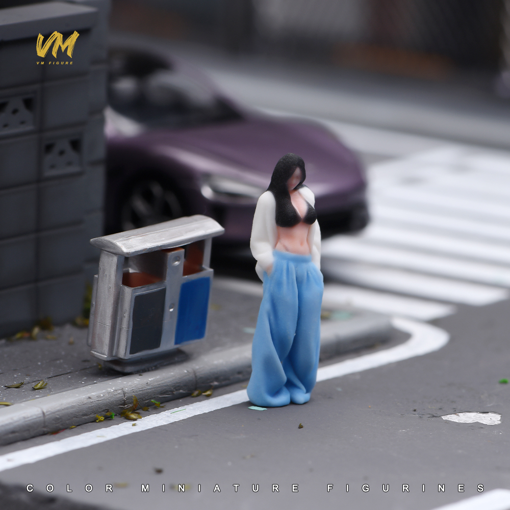 VM 1/64 Urban Street Snap Girl - 3D Printing Construction review and price