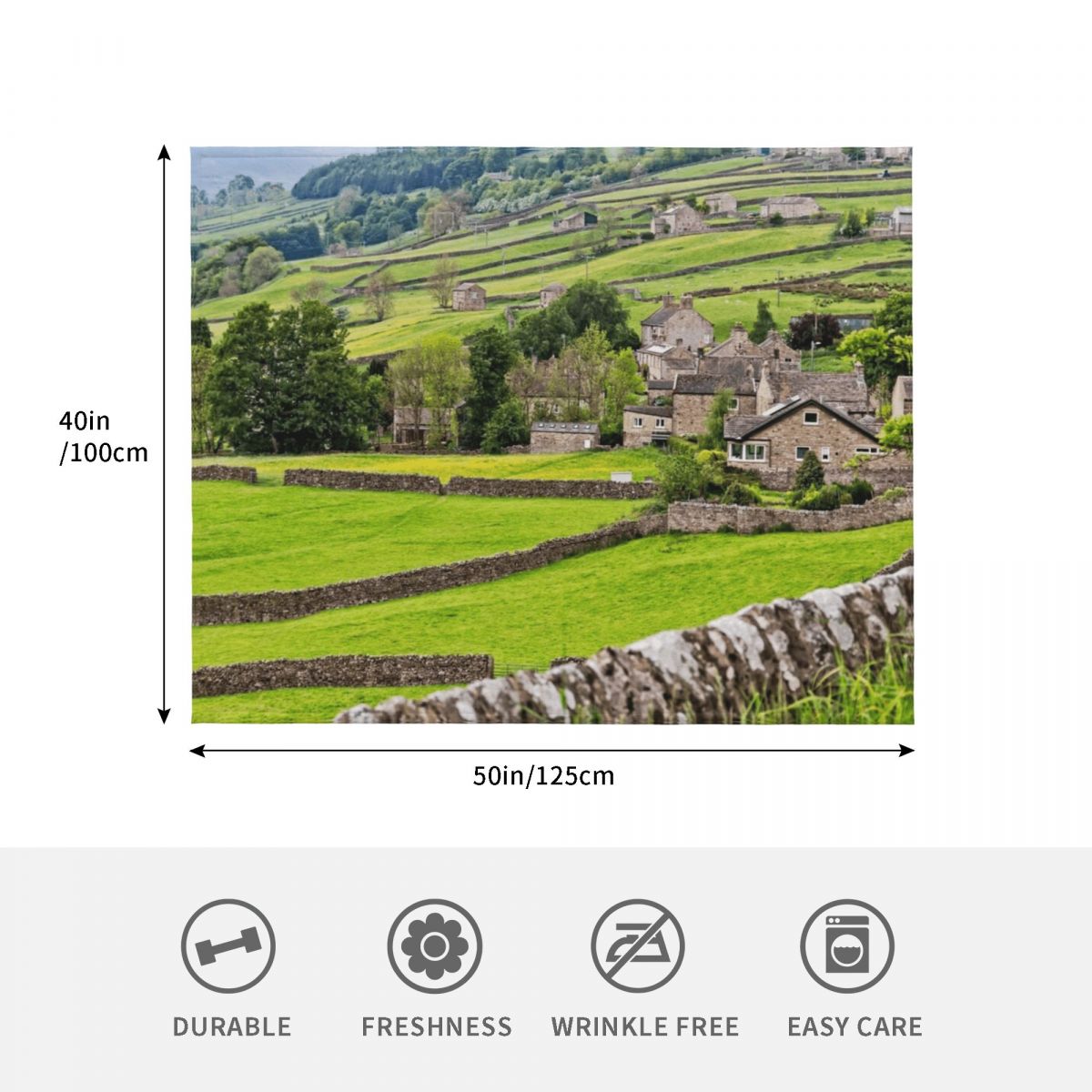 Gunnerside Yorkshire Throw Bla - 3D Printing Yorkshire review and price
