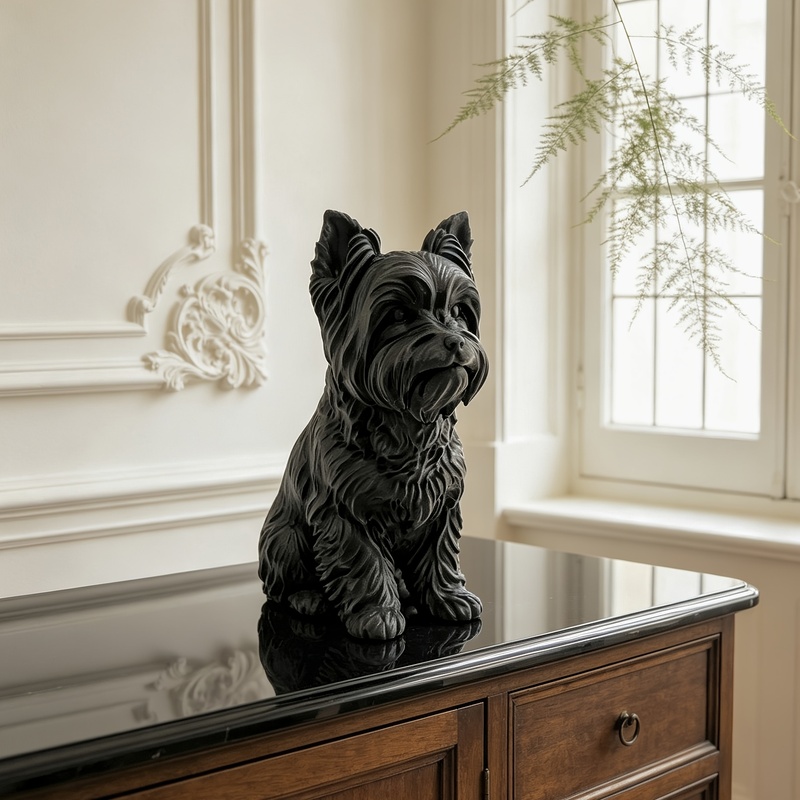 3D‑Printed Matte Black Yorkshi - 3D Printing Yorkshire review and price