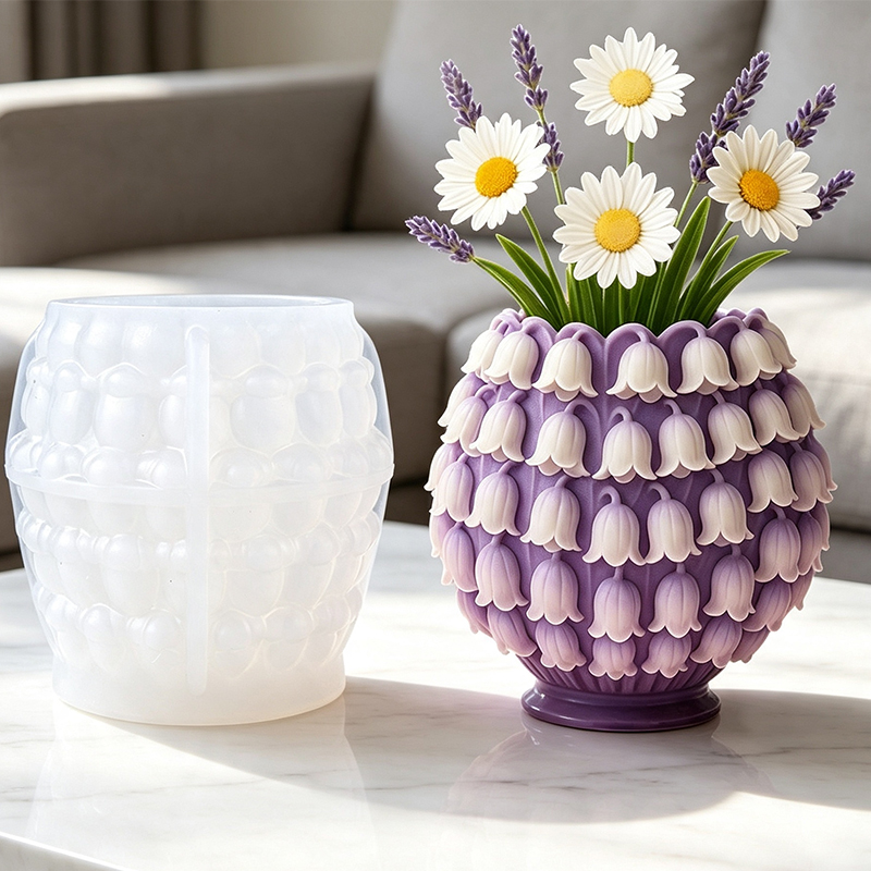 3D Lily of the Valley Vase Sil - 3D Printing Vase review and price