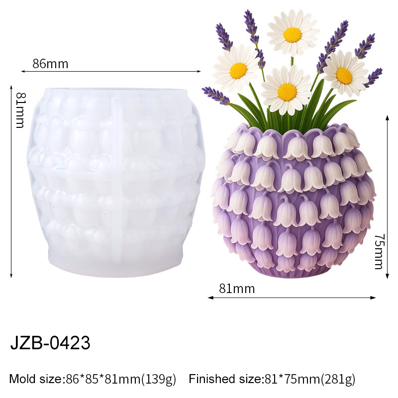 3D Lily of the Valley Vase Sil - 3D Printing Vase review and price