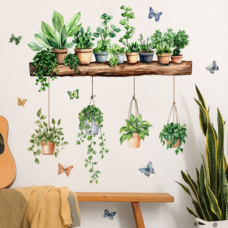 3D Potted Green Plant Shelf Wa - 3D Printing Vase review and price