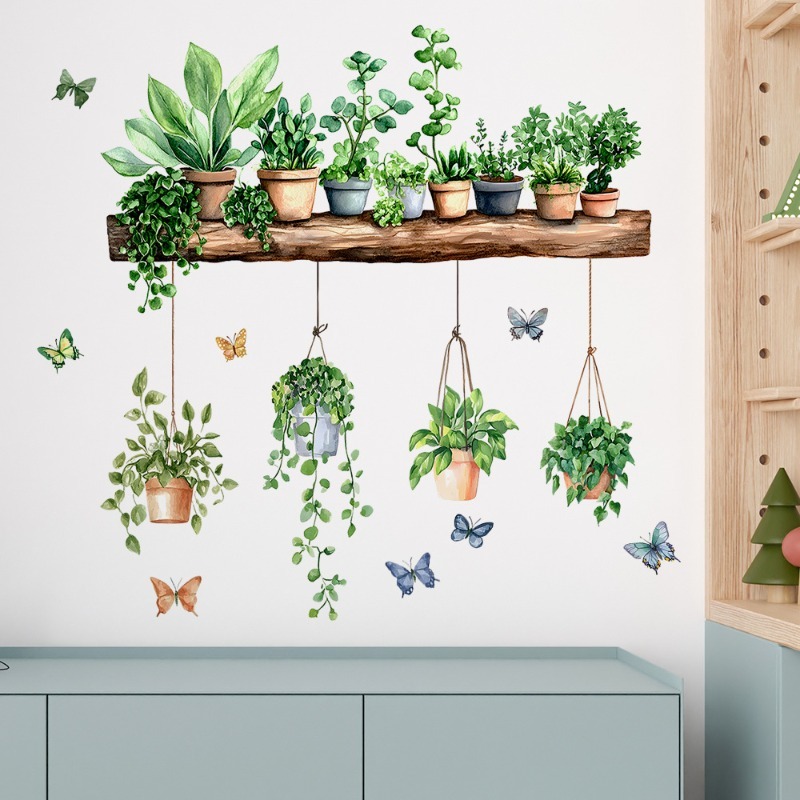 3D Potted Green Plant Shelf Wa - 3D Printing Vase review and price