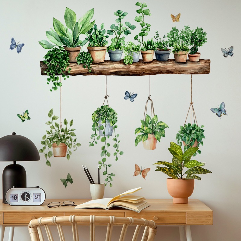 3D Potted Green Plant Shelf Wa - 3D Printing Vase review and price