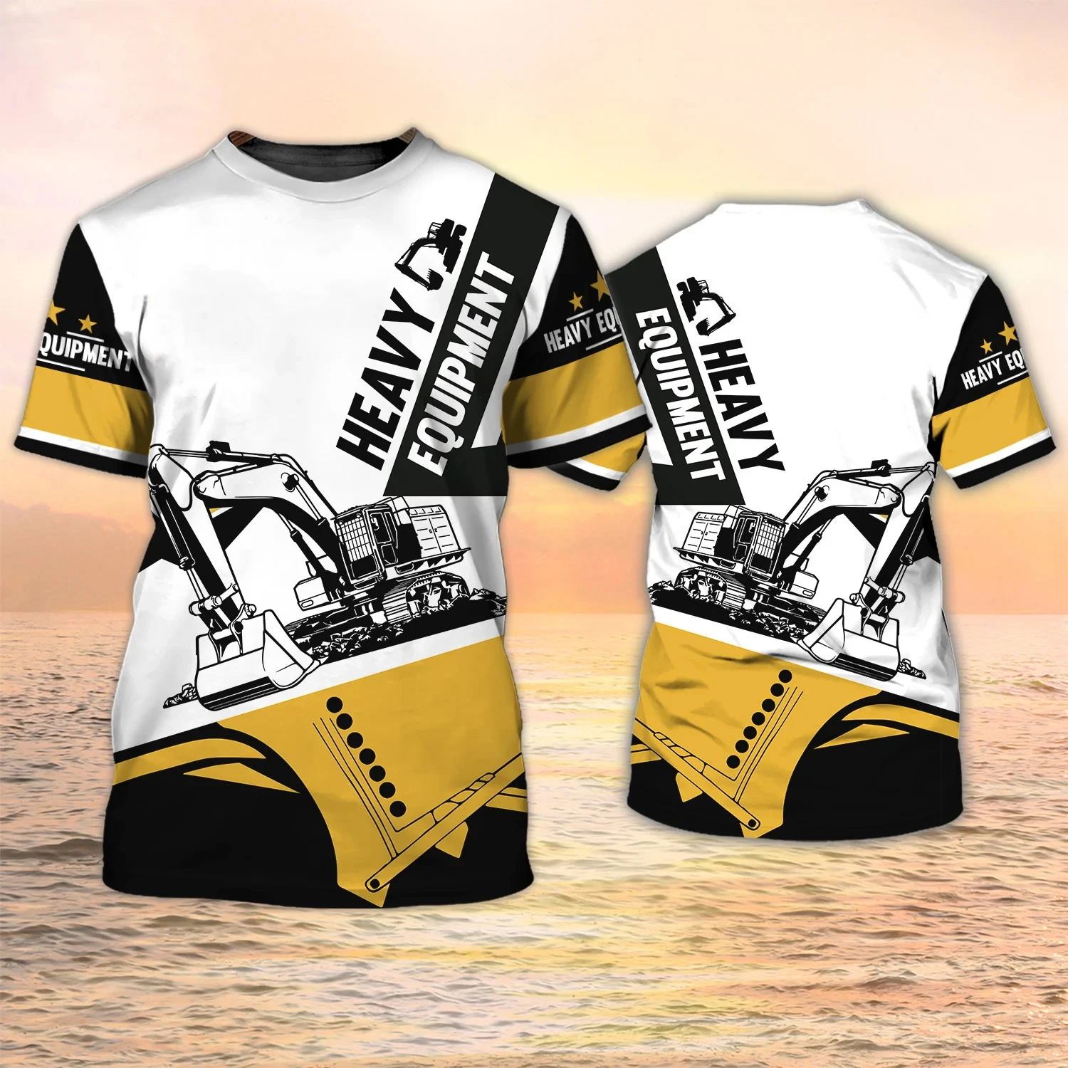 Excavator TShirts Heavy Equipm - 3D Printing Operator review and price