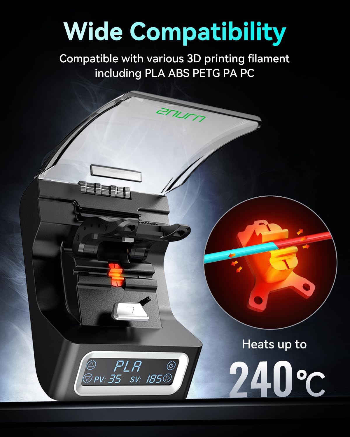 SUNLU FC01 Filament Connector  - Petg Filament review and price