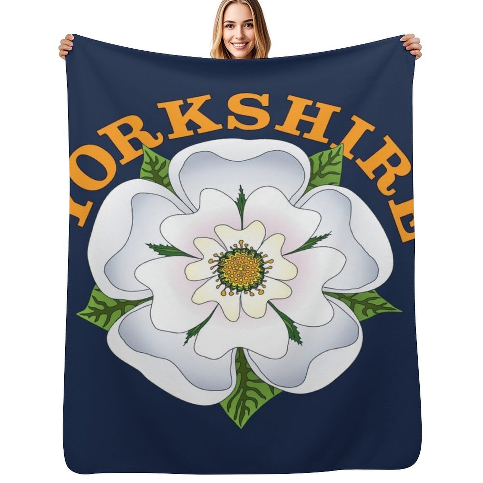 White Rose of Yorkshire Throw  - 3D Printing Yorkshire review and price