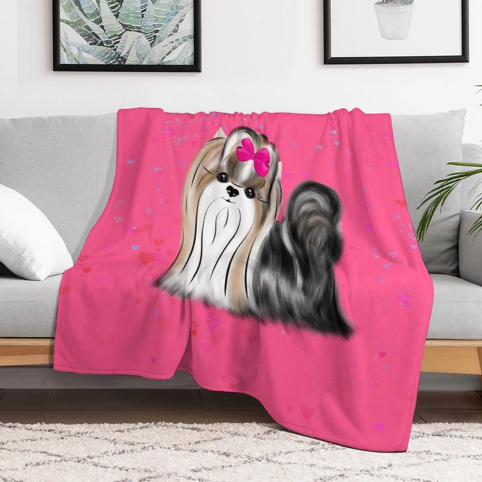 Biewer Yorkshire Terrier Throw - 3D Printing Yorkshire review and price