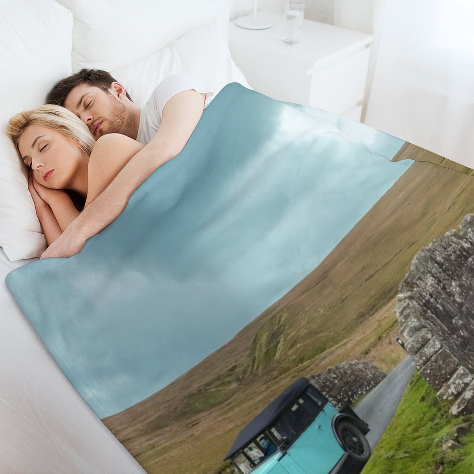 Yorkshire Moors Throw Blanket  - 3D Printing Yorkshire review and price