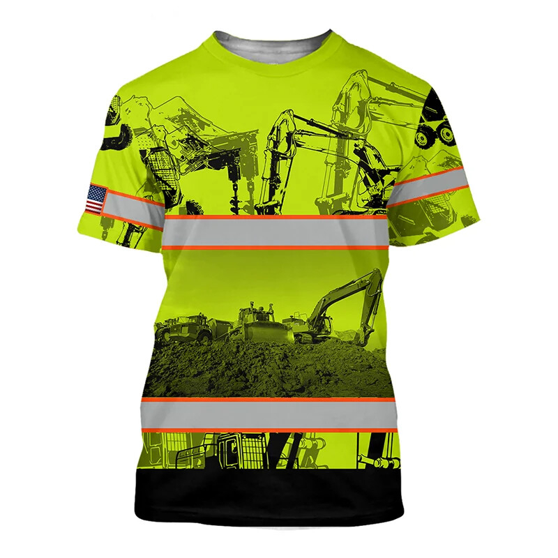 Excavator 3D Print T-shirt For - 3D Printing Operator review and price