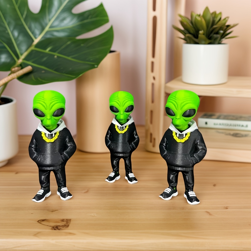 1 Piece Green Alien Figure wit - 3D Printing Drawing review and price