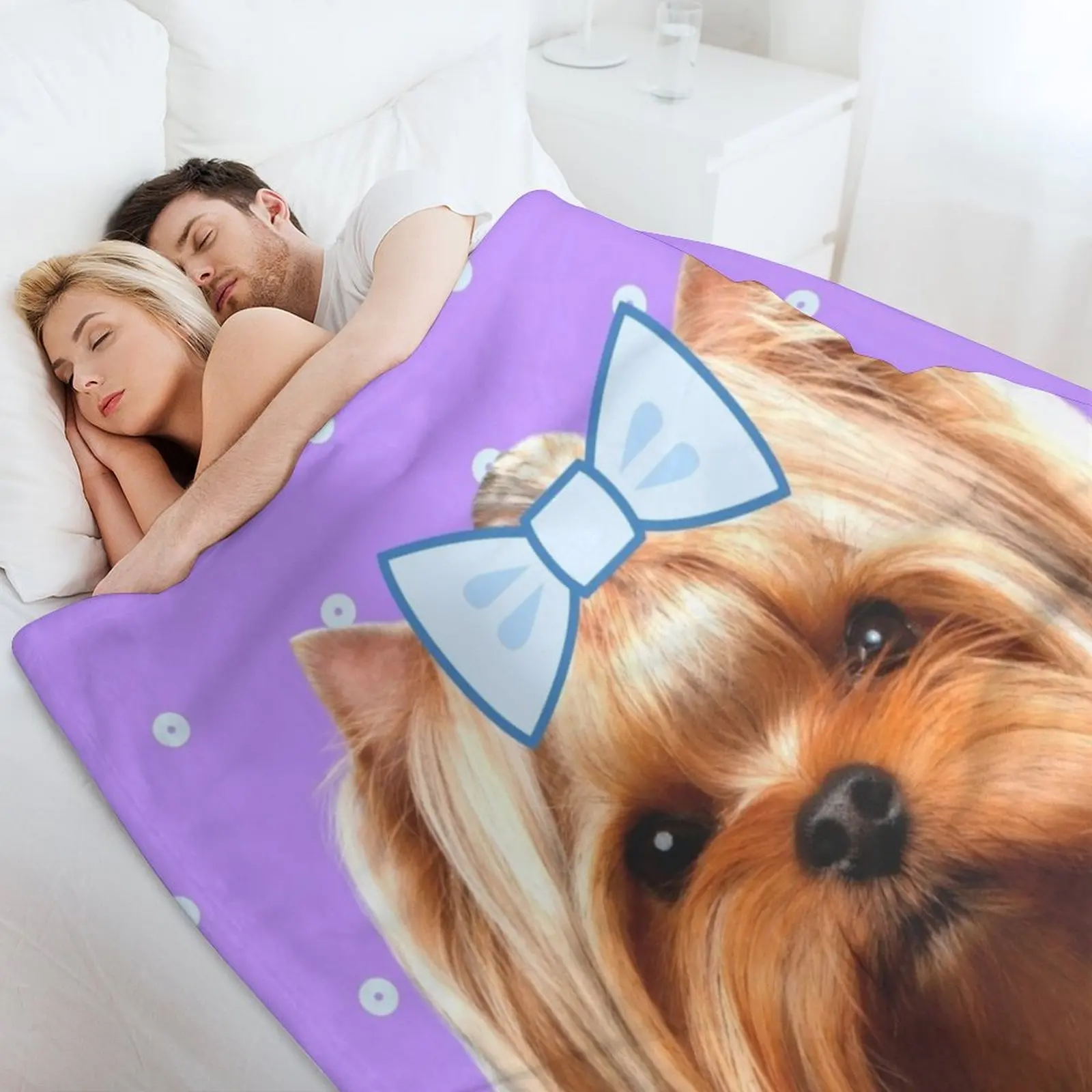 Cute purple yorkshire Throw Bl - 3D Printing Yorkshire review and price